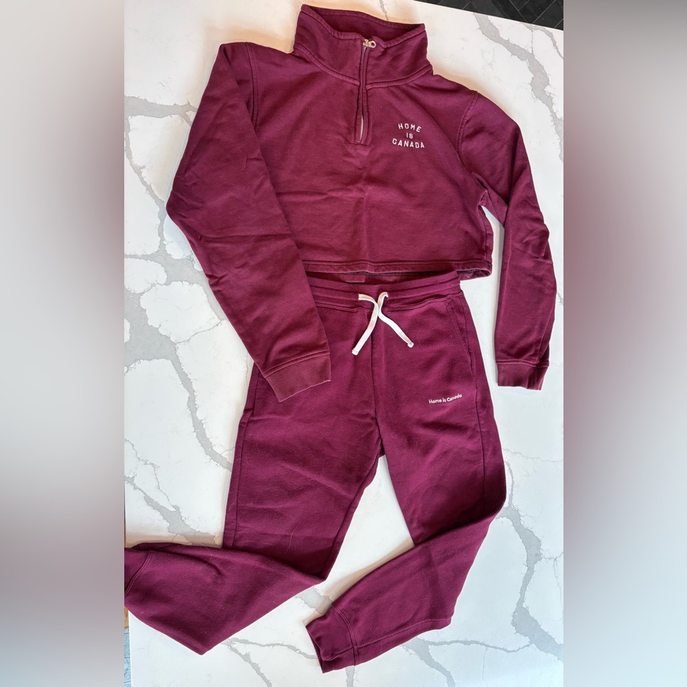 Province of Canada- “Home is Canada” sweatsuit